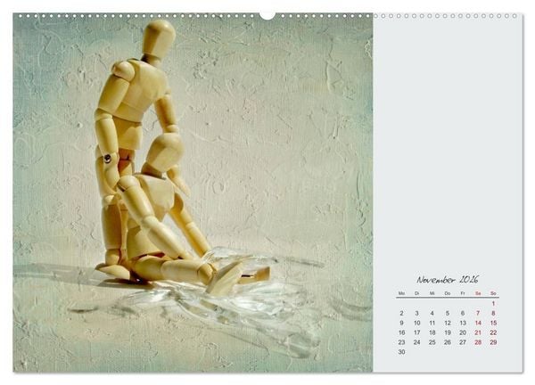 Produktbild: Kalenderspr&uuml;che (hochwertiger Premium Wandkalender 2026 DIN A2 quer), Kunstdruck in Hochglanz