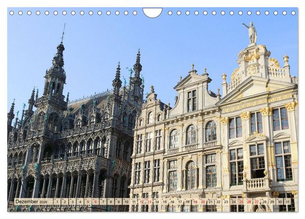 Produktbild: Br&uuml;ssel - Spannende Metropole (Wandkalender 2026 DIN A4 quer), CALVENDO Monatskalender
