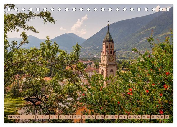 Produktbild: S&uuml;dtirol - Meraner Land (Tischkalender 2026 DIN A5 quer), CALVENDO Monatskalender