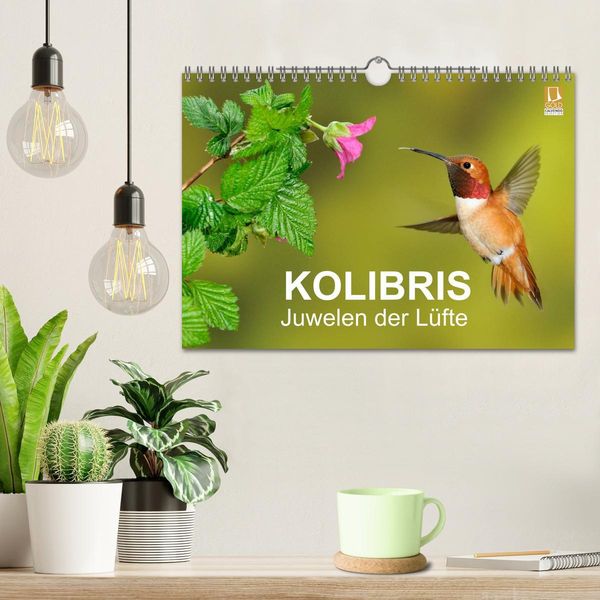 Produktbild: Kolibris - Juwelen der L&uuml;fte (Wandkalender 2026 DIN A4 quer), CALVENDO Monatskalender