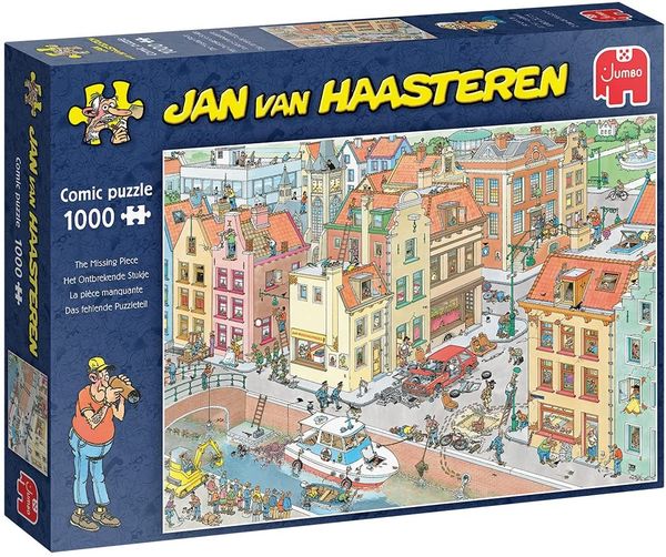 Jumbo Spiele - Jan van Haasteren - Fehlendes Teil, 1000 Teile