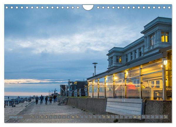 Produktbild: Nordsee Insel Norderney (Wandkalender 2026 DIN A4 quer), CALVENDO Monatskalender