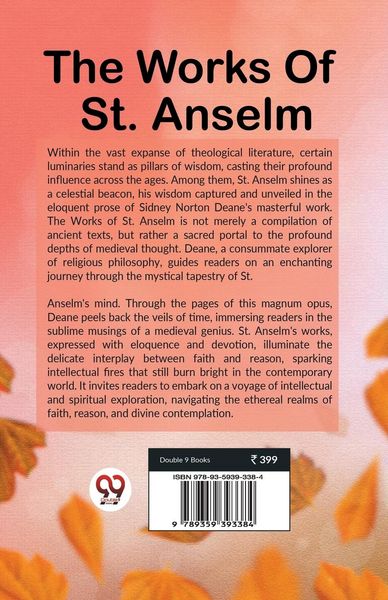 Produktbild: The Works Of St. Anselm