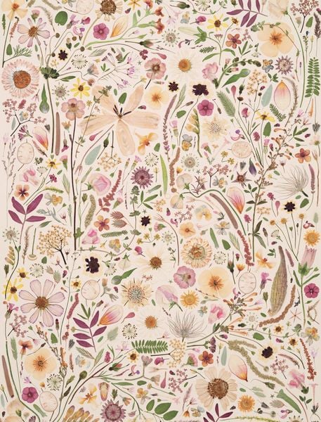 Produktbild: Beautiful Blooms Wrapping Paper Book