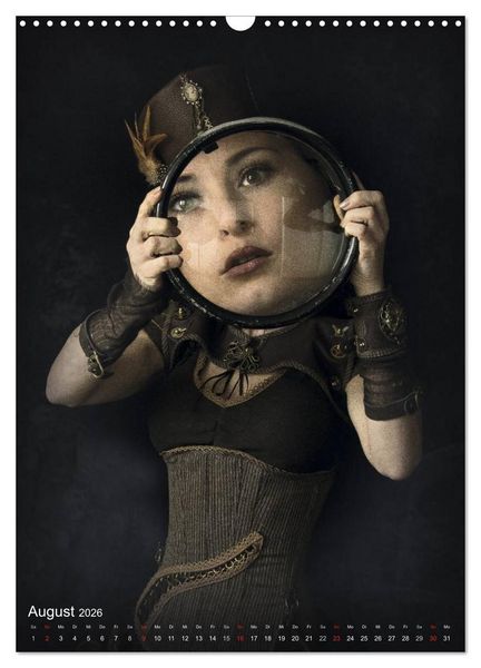 Produktbild: Steampunk Artwork (Wandkalender 2026 DIN A3 hoch), CALVENDO Monatskalender