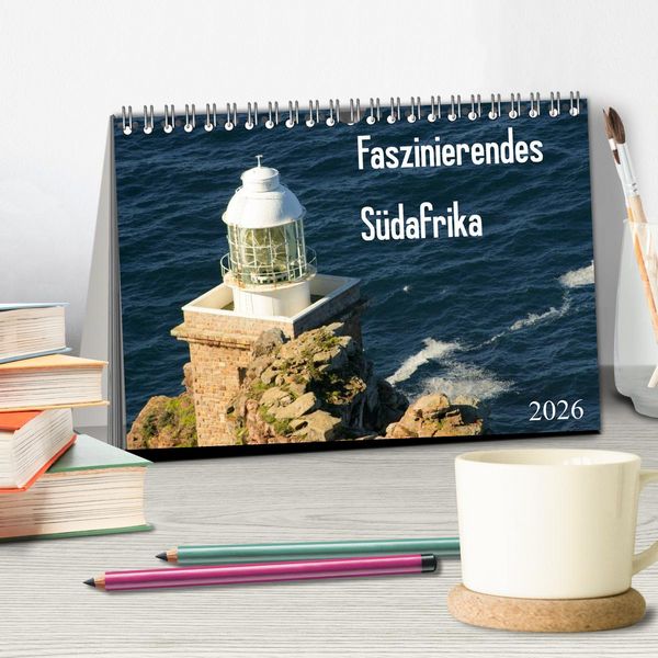 Produktbild: Faszinierendes S&uuml;dafrika (Tischkalender 2026 DIN A5 quer), CALVENDO Monatskalender