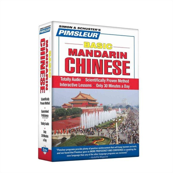 Produktbild: Pimsleur Chinese (Mandarin) Basic Course - Level 1 Lessons 1-10 CD: Learn to Speak and Understand Mandarin Chinese with Pimsleur Language Programs