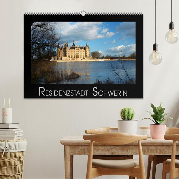 Produktbild: Residenzstadt Schwerin (Wandkalender 2026 DIN A2 quer), CALVENDO Monatskalender