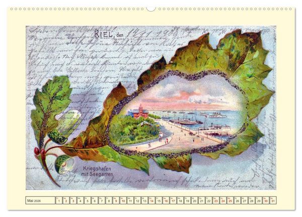 Produktbild: Gru&szlig; aus Kiel (hochwertiger Premium Wandkalender 2026 DIN A2 quer), Kunstdruck in Hochglanz