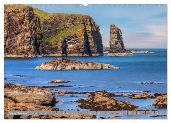 Produktbild: Orkney, Inselwelten aus Licht und Legenden. (Wandkalender 2026 DIN A2 quer), CALVENDO Monatskalender