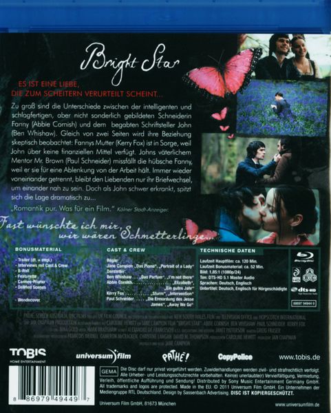 Produktbild: Bright Star - Die erste Liebe strahlt am hellsten