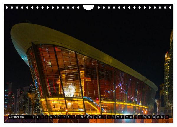 Produktbild: Dubai W&uuml;stenstadt (Wandkalender 2026 DIN A4 quer), CALVENDO Monatskalender