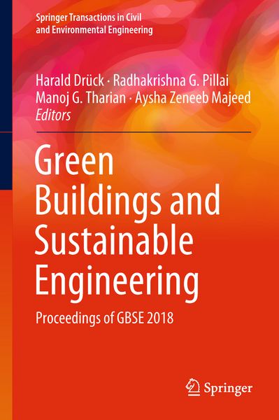 Produktbild: Green Buildings and Sustainable Engineering