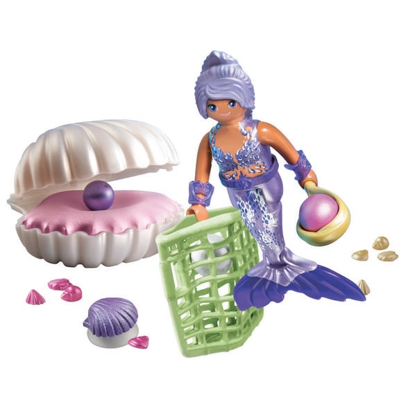 Produktbild: PLAYMOBIL 71502 Meerjungfrau mit Perlmuschel