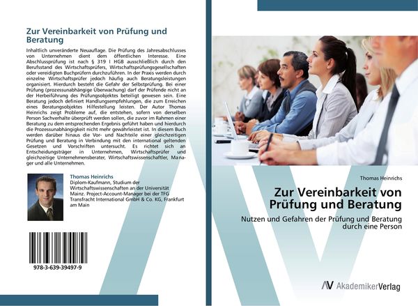 Produktbild: Zur Vereinbarkeit von Pr&uuml;fung und Beratung