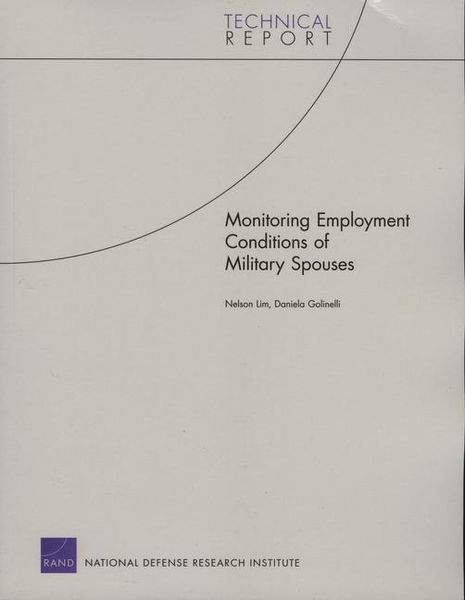 Produktbild: Monitoring Employment Conditions of Military Spouses