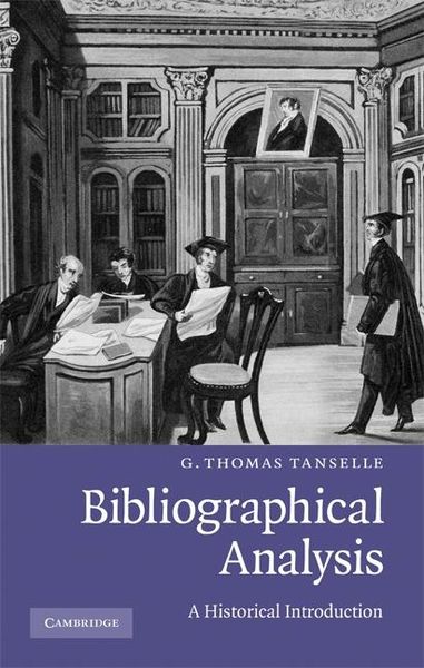 Produktbild: Bibliographical Analysis