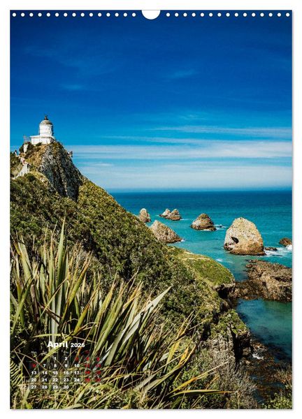 Produktbild: Discover New Zealand (Wall Calendar 2026 DIN A3 portrait), CALVENDO 12 Month Wall Calendar