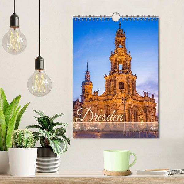 Produktbild: Dresden - Bilder aus Elbflorenz (Wandkalender 2026 DIN A4 hoch), CALVENDO Monatskalender