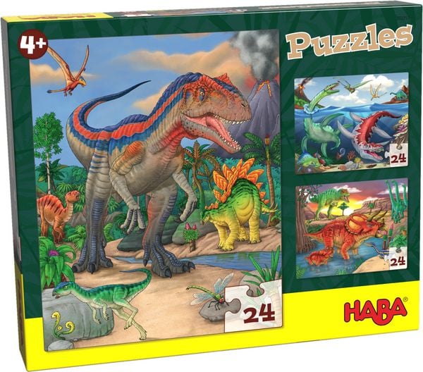 Produktbild: Puzzles Dinosaurier (Kinderpuzzle)