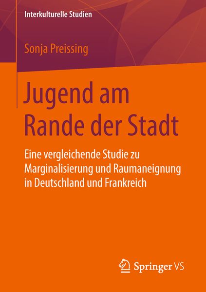 Jugend am Rande der Stadt, Taschenbuch von Sonja Preissing, Springer Fachmedien Wiesbaden GmbH, 9783658236069