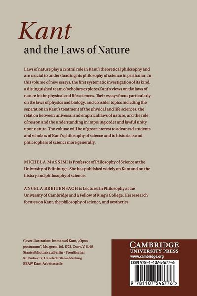 Produktbild: Kant and the Laws of Nature