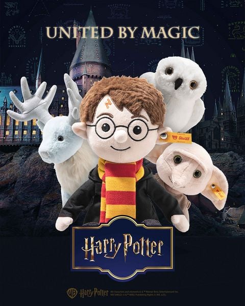 Produktbild: Steiff 024214 - Harry Potter Hedwig Eule, 21 cm
