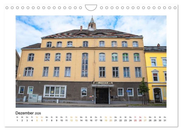 Produktbild: Fugen, Falten, Fassaden &ndash; Zittaus stille Zeugen (Wandkalender 2026 DIN A4 quer), CALVENDO Monatskalender