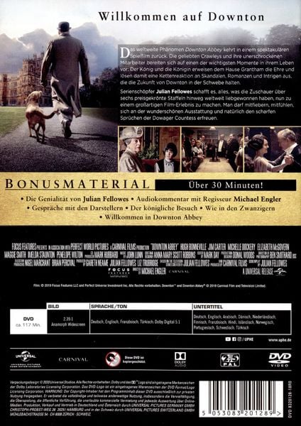 Produktbild: Downton Abbey - Der Film