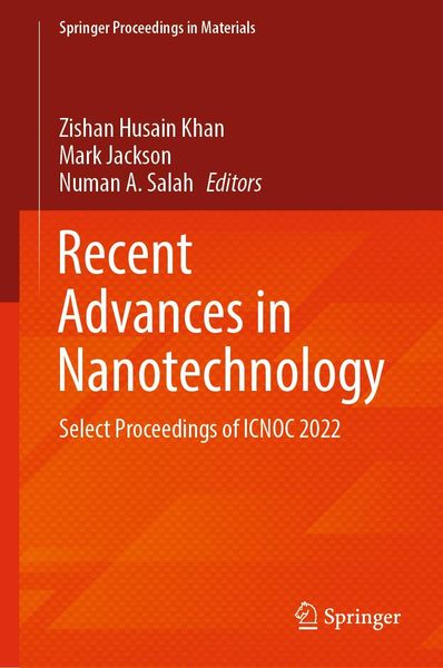 Produktbild: Recent Advances in Nanotechnology