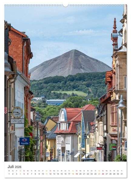 Produktbild: Die Stadt Sangerhausen (hochwertiger Premium Wandkalender 2026 DIN A2 hoch), Kunstdruck in Hochglanz