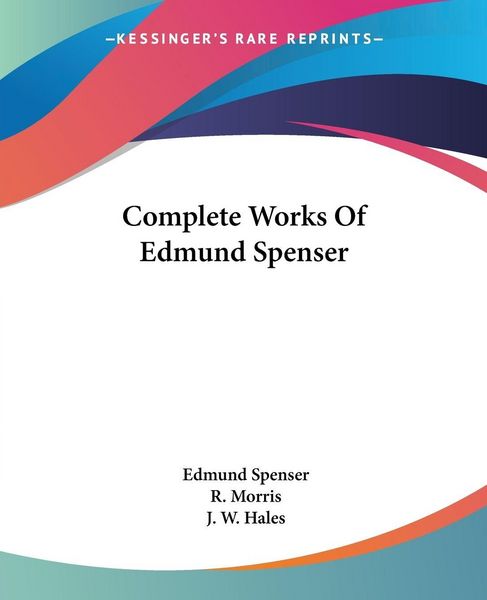 Produktbild: Complete Works Of Edmund Spenser