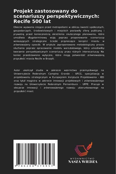 Produktbild: Projekt zastosowany do scenariuszy perspektywicznych: Recife 500 lat