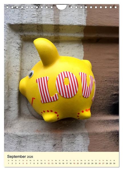 Produktbild: Hamburg StreetArt (Wandkalender 2026 DIN A4 hoch), CALVENDO Monatskalender