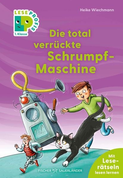 Produktbild: Leseprofis &ndash; Die total verr&uuml;ckte Schrumpf-Maschine, 1. Klasse