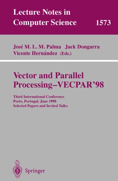 Produktbild: Vector and Parallel Processing - VECPAR'98