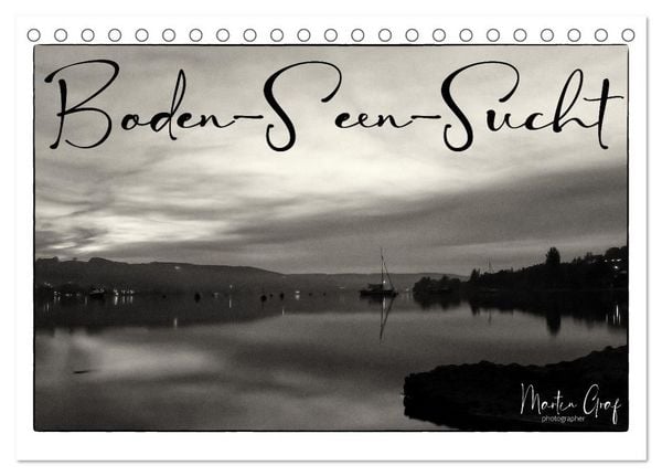Produktbild: Boden-Seen-Sucht (Tischkalender 2027 DIN A5 quer), CALVENDO Monatskalender