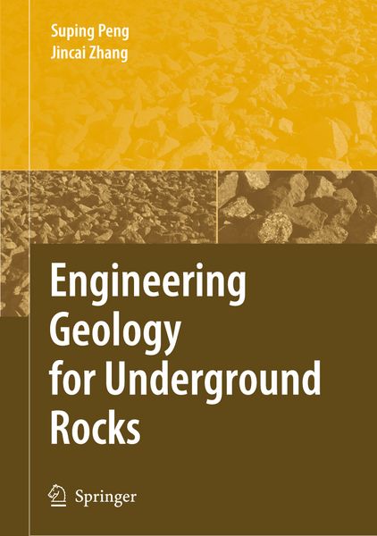 Produktbild: Engineering Geology for Underground Rocks