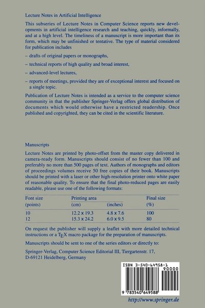Produktbild: Logic Programming and Knowledge Representation