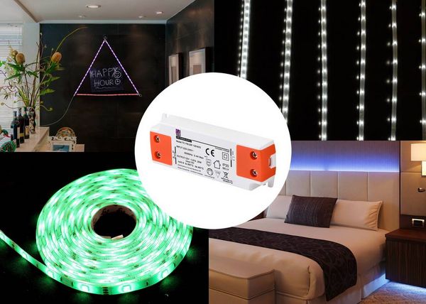 Produktbild: TRU COMPONENTS TC-YSL20F-1201670 LED-Trafo Konstantspannung 20W 1.67A 12 V/DC M&ouml;belzulassung, &Uuml;berspannung, Montage auf
