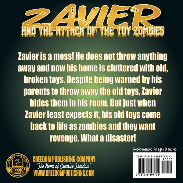 Produktbild: Zavier and the Attack of the Toy Zombies