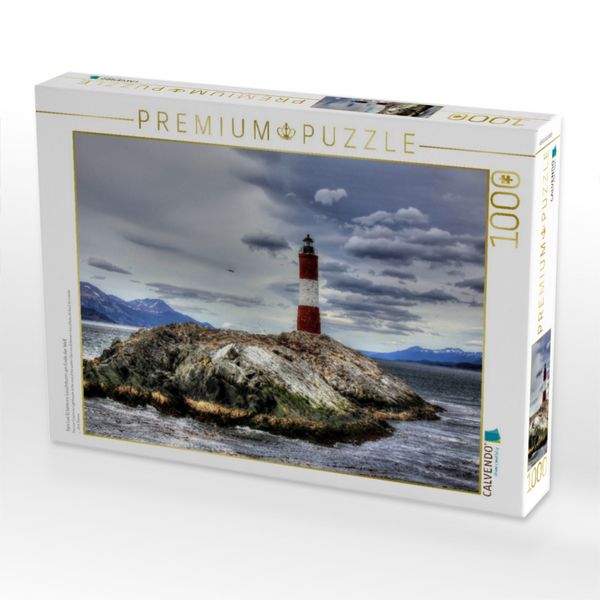 Produktbild: CALVENDO Puzzle Faro Les Eclaireurs-Leuchtturm am Ende der Welt | 1000 Teile Lege-Gr&ouml;&szlig;e 64x48cm Foto-Puzzle f&uuml;r gl&uuml;ckliche Stunden