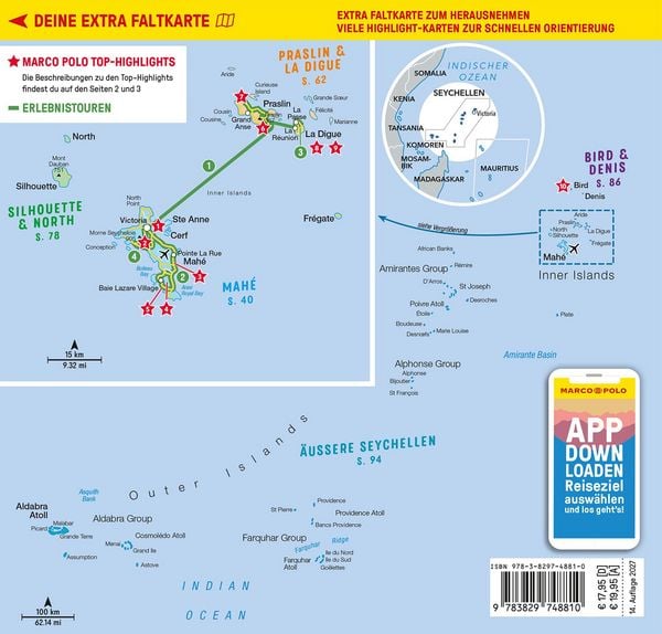 Produktbild: Reisef&uuml;hrer Mauritius Reunion Seychellen