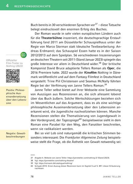 Produktbild: Nichts von Janne Teller