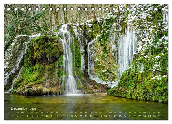 Produktbild: Idyllische Wasserwelten (Tischkalender 2026 DIN A5 quer), CALVENDO Monatskalender