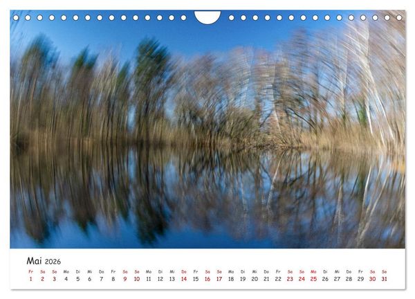 Produktbild: Abstrakte Naturerlebnisse - ICM (Intentional Camera Movement) Fotografie (Wandkalender 2026 DIN A4 quer), CALVENDO Monatskalender