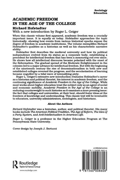 Produktbild: Academic Freedom in the Age of the College