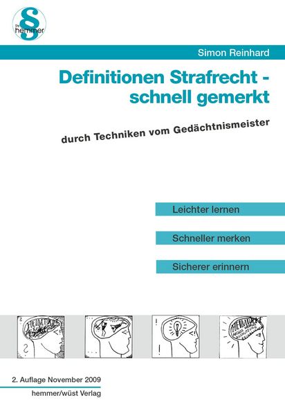 Produktbild: Definitionen Strafrecht - Schnell gemerkt