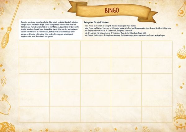 Produktbild: Der magische Spiel- und R&auml;tselblock f&uuml;r Harry Potter-Fans