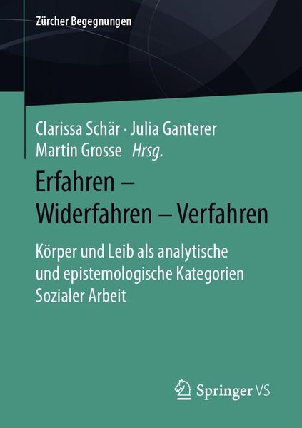 Produktbild: Erfahren - Widerfahren - Verfahren